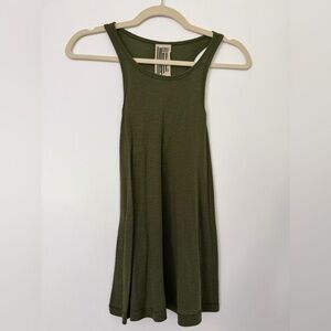 Free People Sage Green Tank Top